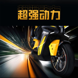 爱玛 电动摩托车  提车时选色