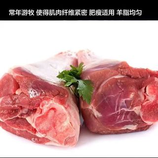 柒岛烧烤烤串半成品羊肉串新鲜5-6人半成品BBQ羊肉串淄博烤串烤肉 羊腿整个约6斤