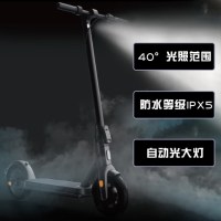 京东京造 电动滑板车 F1成人便携轻量动感可折叠智能10英寸大轮胎  太空灰