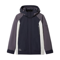 卡宾男装 三防90鸭绒羽绒服2024秋冬可拆卸帽外套保暖山系H 藏青色97 2XL (185)