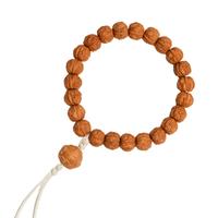 月印百川 猴头手串小核桃文玩佛珠男女单圈手链 金蝉蛤蟆禅宗约10*11mm