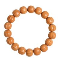 月印百川 猴头手串小核桃文玩佛珠男女单圈手链 鲨鱼鳍约13*14 mm