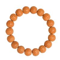 月印百川 猴头手串小核桃文玩佛珠男女单圈手链 无相天河约13*14mm