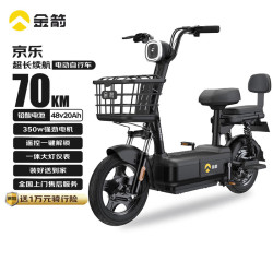 金箭 新国标电动车京乐48V20Ah续航70公里铅酸电池续航60~70公里