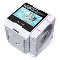  VALKYRIE/瓦尔基里 全焊接8热管 CPU风冷散热器 8热管 全铜底 4.3吋MAX大屏
