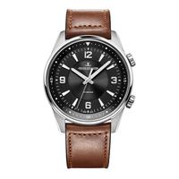 积家 大师系列 1542520 男士机械手表 39mm 白色 黑色 皮革