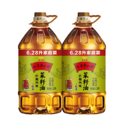 外婆乡小榨 菜籽油 12.56L 6.28L*2桶