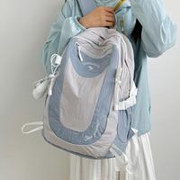 TAWA 大容量简约高级感休闲多功能通勤时尚轻量化便携轻便百搭双肩包