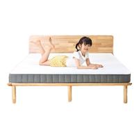 8H 青少年黄麻护脊床垫MQAir 1.8M独立袋弹簧床垫 流光灰 1.5米*1.9米