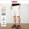 SPAO简约格纹肌理短裤男2025夏季新款户外运动百搭短裤SPDK25SV07XY #SP原始服装K