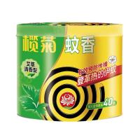 榄菊 强力驱蚊 蚊香片  艾草清香型 30圈 1筒