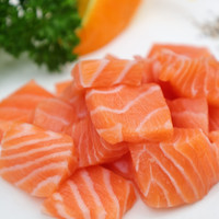 纯尔 三文鱼大西洋鲑鱼 碎肉 无刺无骨 净重100g*3 源头直发 三文鱼碎肉  300g