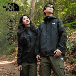THE NORTH FACE 男子冲锋衣 NF0A4U5F-KX7 黑色 XL