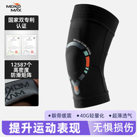 移动端、京东百亿补贴：MOKO.MAX Sharkskin系列 运动护膝 黑色 M 基础款