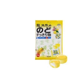 RYUKAKUSAN 龍角散 龙角散 夹心润喉糖 柚子味 80g/包