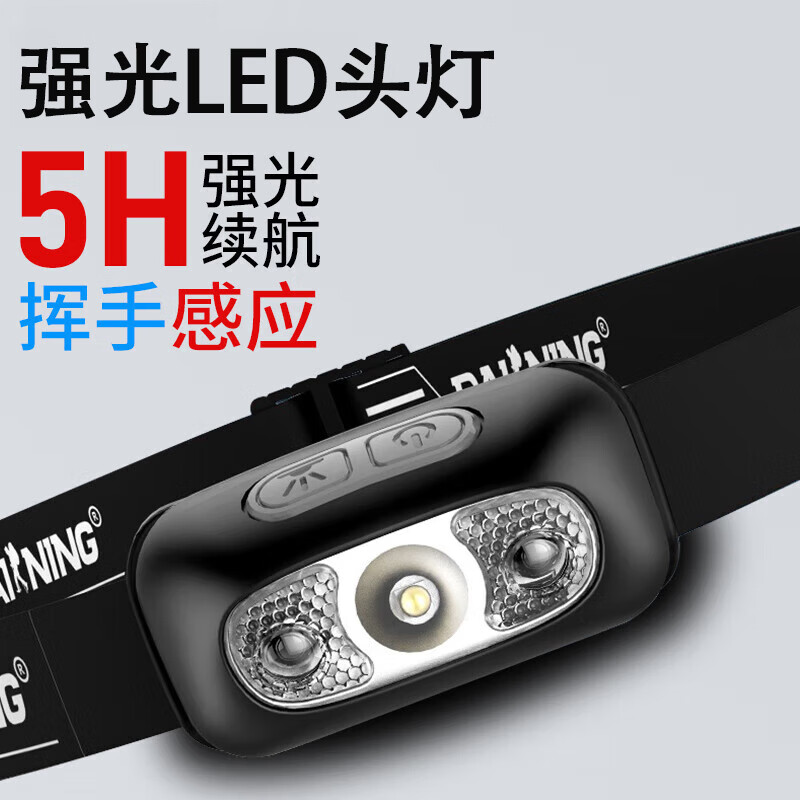  SHENYU/神鱼 超长续航 头灯  200-500lm