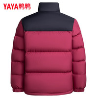 鸭鸭(YAYA)【中国航天系列】羽绒服男冬季新款时尚加厚保暖外套短款面包服