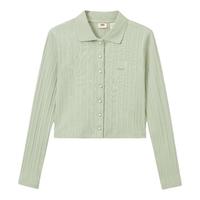 Levi's李维斯女士修身显瘦简约休闲随搭时尚小资ins风纯色长袖T恤