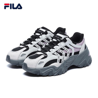 FILA 斐乐 SOFIA Ⅱ老爹鞋女鞋2023时尚增高厚底休闲运动鞋鱼刺二代