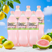柠檬共和国云雾柠檬芭乐气泡水果汁饮料【 【15瓶】芭乐300ml-保质期至9/15