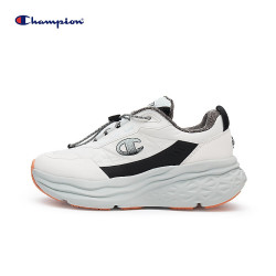 Champion 美国冠军跑鞋 厚底复古运动休闲鞋24FWR16 黑白 36