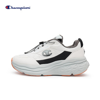 Champion 美国冠军跑鞋 厚底复古运动休闲鞋24FWR16 黑白 36