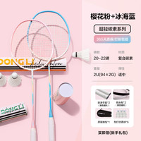 乐动力 冰川 LDL-ymsp 羽毛球拍套装 LDL-ymqp 2支