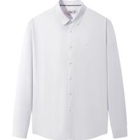 SEVEN 男装商务长袖衬衫秋季青年男士结婚白衬衣上衣
