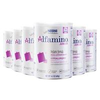 雀巢恩敏舒1+ 无乳糖特殊医配方食品配方粉食物蛋白过敏氨基酸奶粉400g*6罐  1岁或以上适用奶粉礼盒装