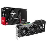 华擎（ASRock）AMD RADEON RX 9070 XT Steel Legend Dark 钢铁传奇 黑色款 16GB 电竞游戏设计电脑显卡