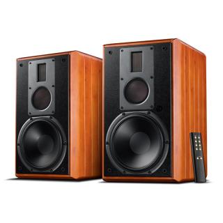 HiVi M5A 2.0声道 居家 蓝牙音箱 原木色
