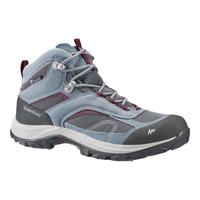 迪卡侬 MH100秋冬户外中帮保暖运动防水防滑徒步鞋