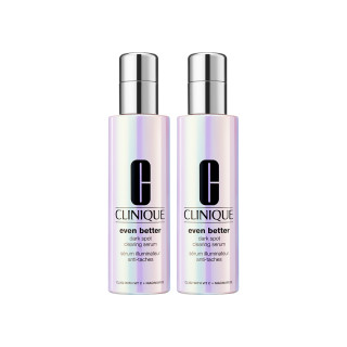 值选：CLINIQUE 倩碧 302光子镭射瓶 美白祛斑精华露100ml*2（赠 无油黄油50ml+水嫩凝霜15ml+卸妆霜30ml+紫光精华10ml）