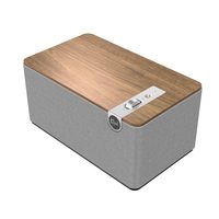 杰士 The Three Plus 2.1立体声蓝牙5.3音箱 音响发烧级支持app控制出色音质 可直连唱机 胡桃木色