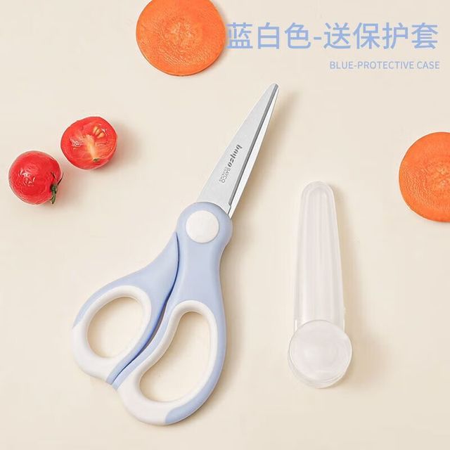 移动端、京东百亿补贴：bayco 拜格 宝宝辅食剪刀