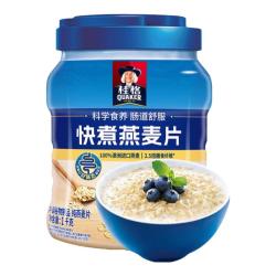 桂格 罐装燕麦片 快煮罐子1000g*2