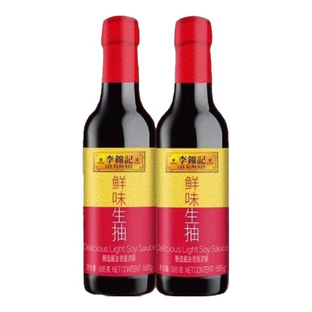 李锦记 鲜味生抽585g*2