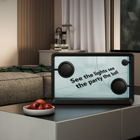 CC&JBL CCJBL悬浮歌词音响蓝牙透明显示歌词字幕音箱相册客厅生日礼物