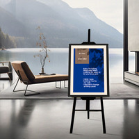 CC&JBL CCJBL壁画歌词画框音响悬浮字幕电子蓝牙挂画音箱氛围感生日礼物