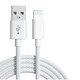 POSKELRTY 适用于苹果手机充电线 快充数据线 USB TO 苹果（灰色））6-14 1m