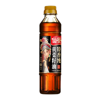 仙餐 牌特香纯黄菜籽油400ml   传统小榨四川风味食用油小瓶