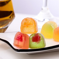 小牛 KONTI 水果夹心软糖 500克 原包装