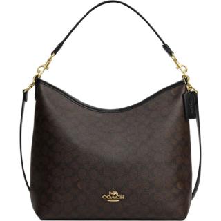 COACH 女士经典标志LAUREL大号单肩包大容量