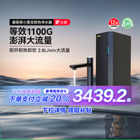 Culligan 康丽根小黑龙即热净水器加热直饮RO反渗透T2800