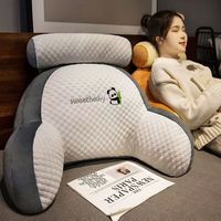 星寇 夏凉3D冰豆豆床头靠垫 sweet熊猫