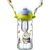 babycare双饮口儿童吸管杯运动水杯男女生杯子直饮幼儿园水壶儿童水杯 【西高地运动水杯】 600ml