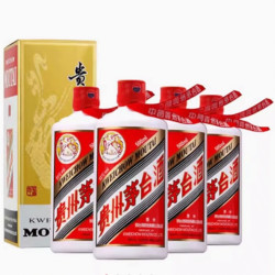 茅台 飞天茅台53度酱香型白酒500ml*4瓶装