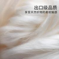 【真丝枕巾】100%桑蚕丝枕头套家用系绑带款住酒店出差便携