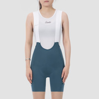 Santic森地客女士1/2背带骑行裤意大利DOLOMITI缓震坐垫单车短裤 XL