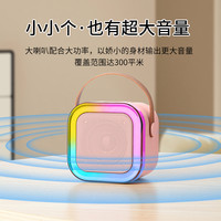 k歌蓝牙音响便携音箱无线户外智能迷你小音响儿童家庭ktv套装